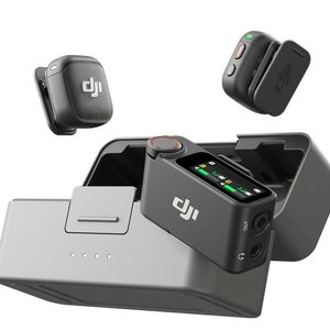 DJI Mic 3 Wireless Microphone 2TX + 1RX + Charging Case - Black