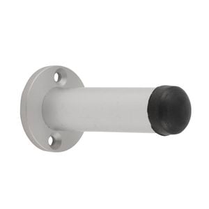 Miles Nelson Wall Mounted Door Stop Satin Chrome