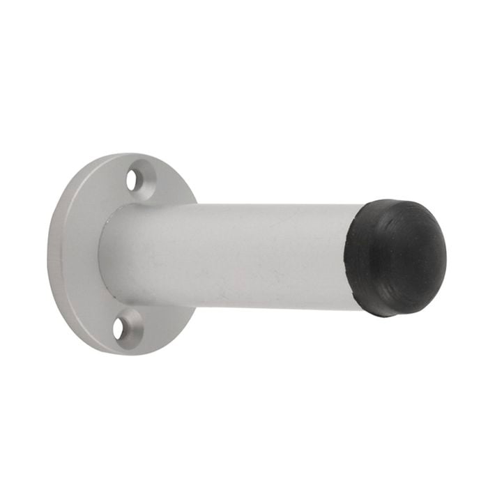 Miles Nelson Wall Mounted Door Stop Satin Chrome