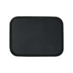 Rectangle Non-Slip Serving Tray - 56cm x 41cm - Black