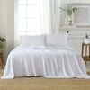 J Elliot Home 1200TC Cotton Rich Queen Sheet w/Pillowcases Set - White