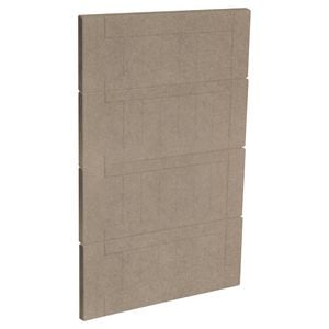 Kaboodle 450mm Raw Board Country 4 Drawer Panels