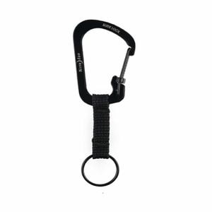 Nite Ize 115 x 38mm Black No 3 Slide Lock Key Ring