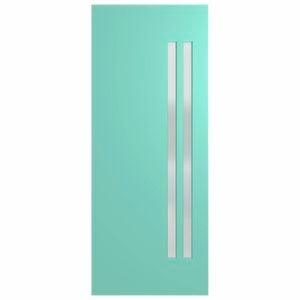 Hume 2040 x 820 x 40mm Verve External Door VER11 - Translucent