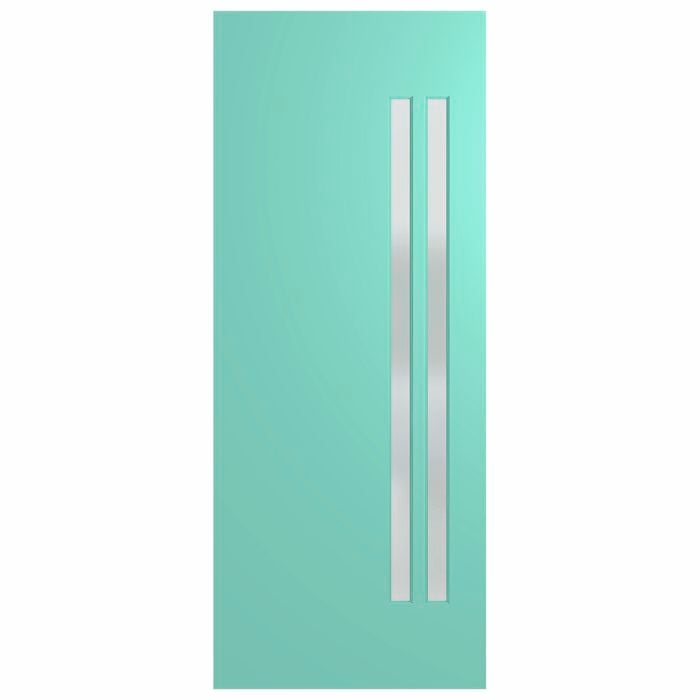 Hume 2040 x 820 x 40mm Verve External Door VER11 - Translucent