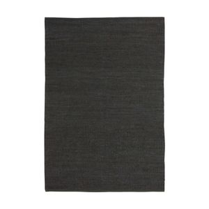 Colorscope jute contemporary indoor rug weaved charcoal 250x350cm