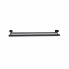 Barelli Toscana 60cm Matte Black Double Towel Bar
