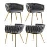 4x Artiss Dining Chairs Grey