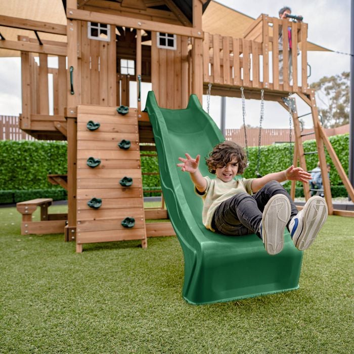 Lifespan Kids Kensington Swing Set Cubby Play Centre with