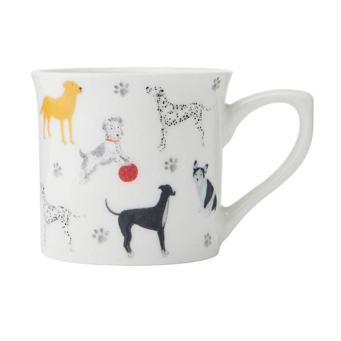 Mikasa Fluted Mug 250ml - Dog