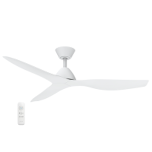 Four Seasons Living > Atlanta 52" DC Smart Ceiling Fan with Remote Control > White