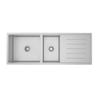 Sergio Urbane Handmade Double Sink with Drainer