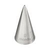 Mondo Stainless Steel #0 Round Piping Tip - Silver