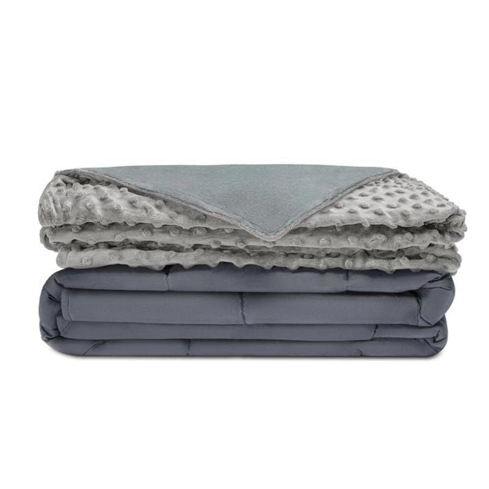 Solace Sleep Calming Weighted Blanket -  Grey - Super King