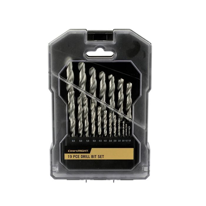 Craftright 19 Piece Drill Bit Set