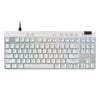Logitech G PRO X TKL RAPID Gaming Keyboard (Magnetic Switches) (White)