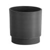 Respect 18cm Charcoal Cirque Cylinder Planter