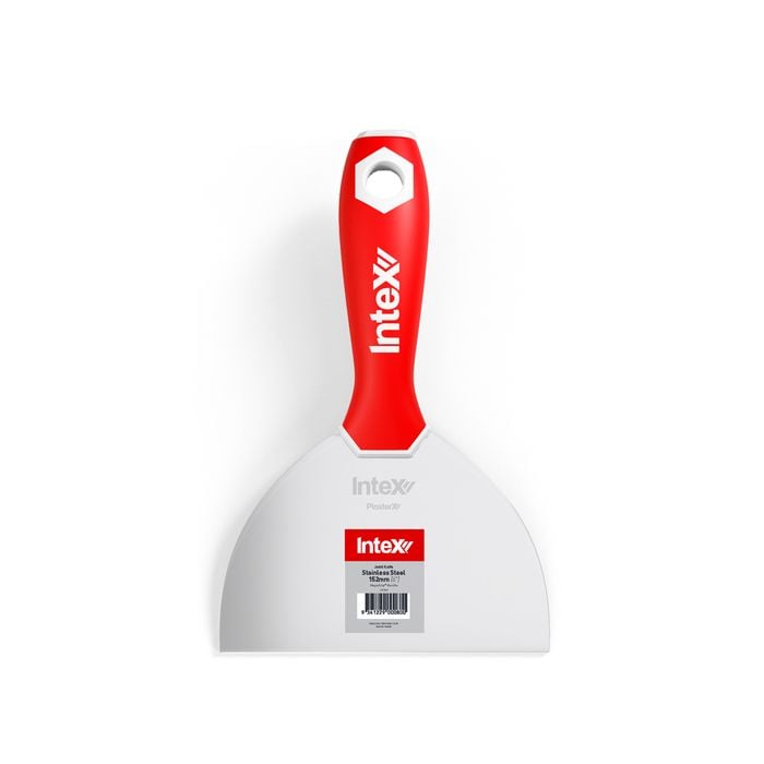 Intex PlasterX 102mm Stainless Steel Joint Knife with MegaGrip Hammer Handle