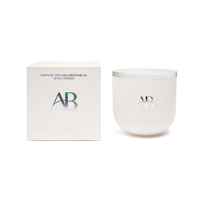 Aromabotanical Clear Crystal Infused 340g Scented Wax Candle Fragrance