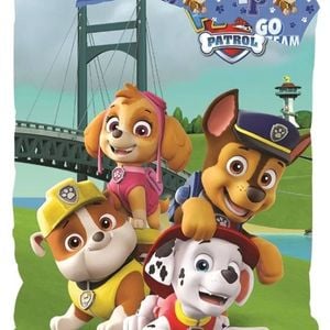 Paw Patrol Go team Kids Cotton Quilt Cover Set - Toddler Bed Size