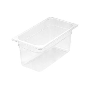 SOGA Clear Gastronorm Pan 1/3 150mm Deep