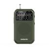 Mini Portable Retro Radio Green
