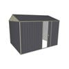 Build-a-Shed 2.3 x 3.0 x 2.3m Gable Single Sliding Side Door Shed - Grey