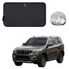 Front Windscreen Sun Shade for Mahindra Scorpio 2022 - Current (Z101) - Standard 150 x 85 cm - Black