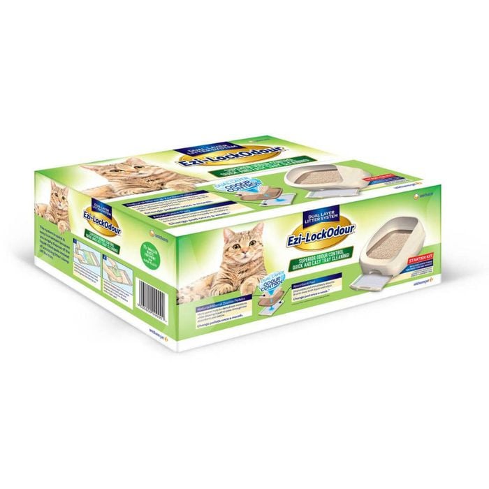 Dual Layer Cat Litter System Ezi-lockodour