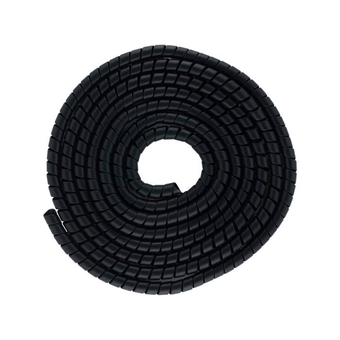 CLICK 5m 22mm Black Heavy Duty Spiral Wrap