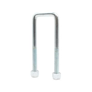 Sunrise U-bolts With Nyloc Nut 1/2" Zinc - 45mm Square, 145mm - Ub45s145z
