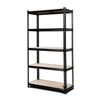 Relaxio 1.5M Garage Shelving Warehouse Rack Pallet Racking Storage Shelve Black