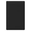 HPM LINEA Blank Coverplate - Gloss Black