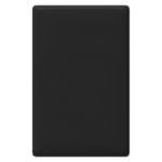 HPM LINEA Blank Coverplate - Gloss Black