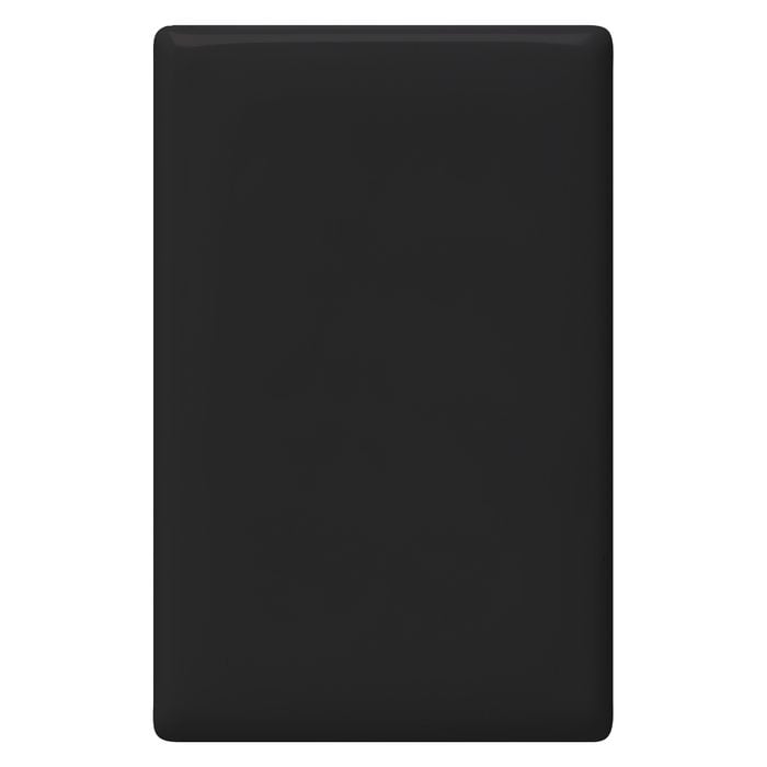 HPM LINEA Blank Coverplate - Gloss Black