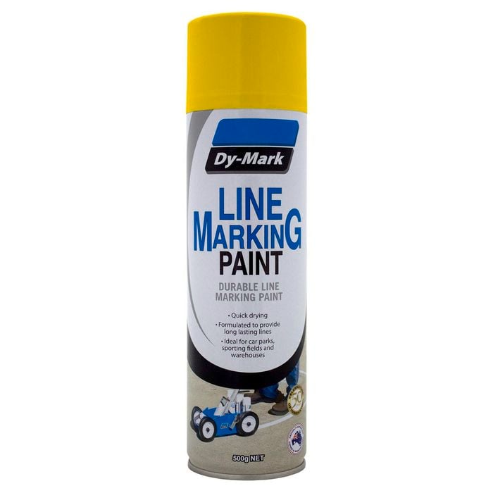 Dy-Mark 500g Yellow Line Marking Spray Paint