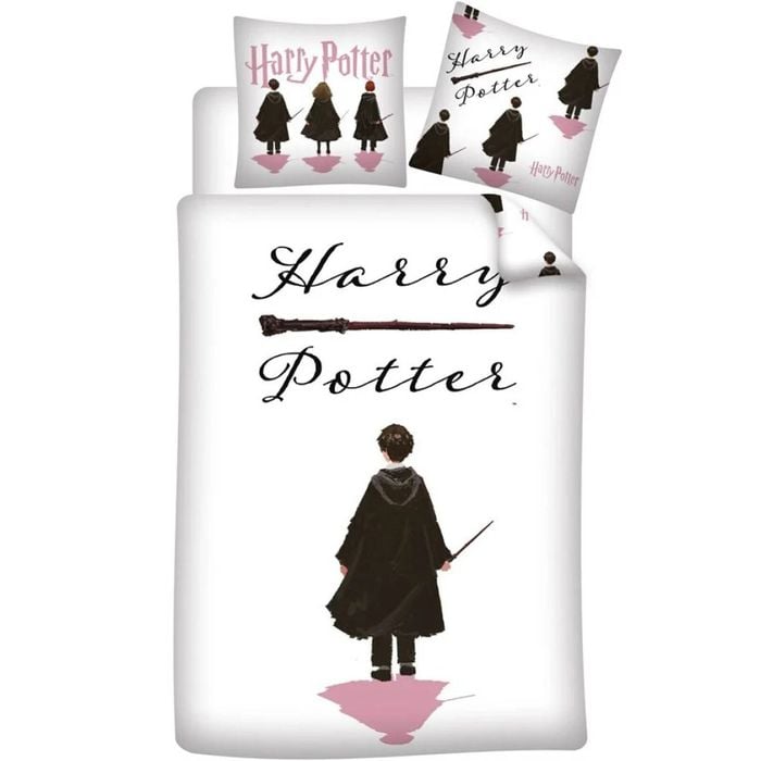 Harry Potter Friends Polycotton Quilt Cover Set - Single Bed Size