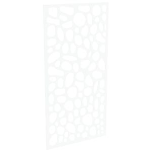 ProtectorAl 300 - 1200 x 1201 - 2400mm Pearl White Riverstone Unframed Solid Aluminium Decorative Panel