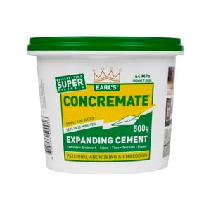 Earl's 500g Concremate Expanding Cement