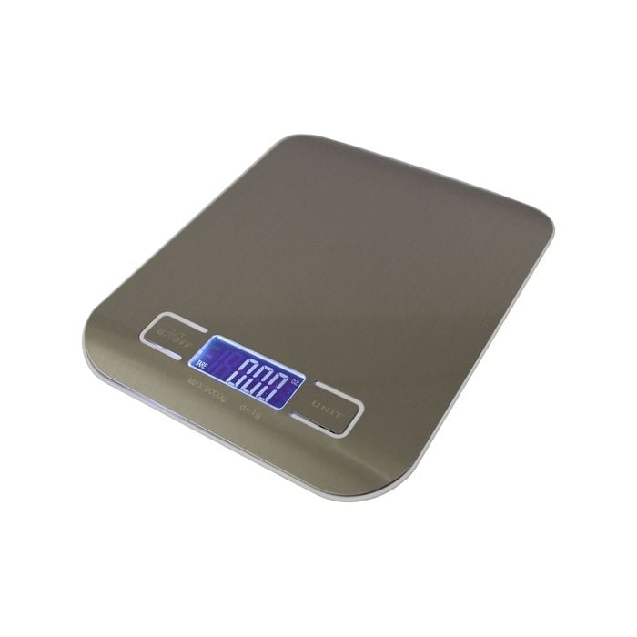 5kg Electronic Kitchen Scale 1g Graduation Stainless Steel