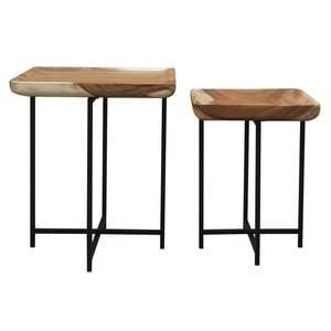 Centrum Furniture Leon Tray Nesting Table - Natural