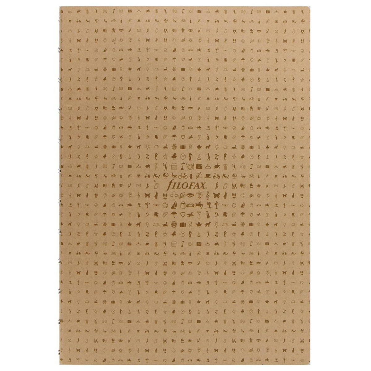 56pc Filofax Kraft A4 Folio Notebook Refill Ruled Sheets Writing ...