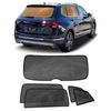 Window Sun Shades For Volkswagen Vw Tiguan Allspace 7 Seater 2018-2024 Car Uv Protection Rear Windscreen Shade Sunblind Mesh