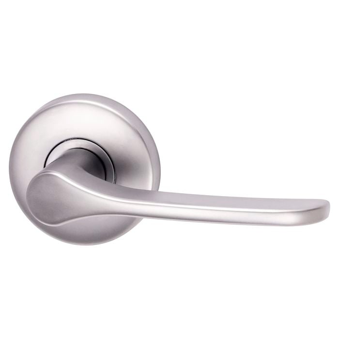 Lockwood 63mm Satin Chrome Pearl Velocity Saltbush Passage Leverset