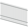 ProtectorAl 1201 - 2400 x 1500mm Monument Raked Up to 15º Picket Top Pool Fence Panel