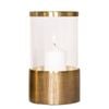 Ssh Collection Ziggy 39cm Tall Hurricane Lamp - Brass