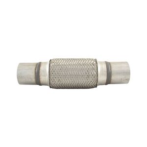 Stainless Steel 2" Flexible Exhaust Pipe Joint Bellow, 6" Body x 10" Overall