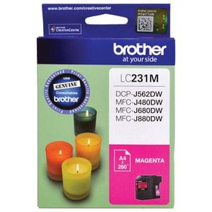 Brother Brother LC231 Magenta Ink Cartridge Toner LC231MS