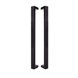 Gainsborough 600mm Matte Black Oblong Pull Set Handle