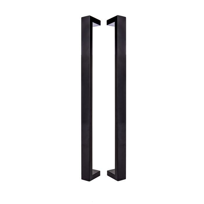 Gainsborough 600mm Matte Black Oblong Pull Set Handle